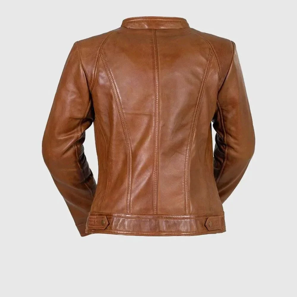Favorite Women's Fashion Leather Jacket